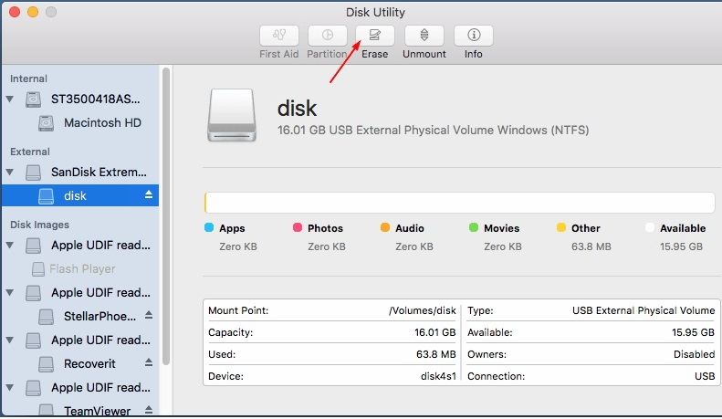 format external hard drive for asus router usb ntfs mac os